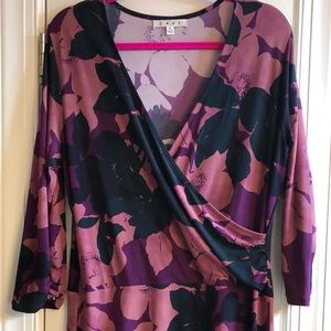 Cabi “wrap” style dress XL